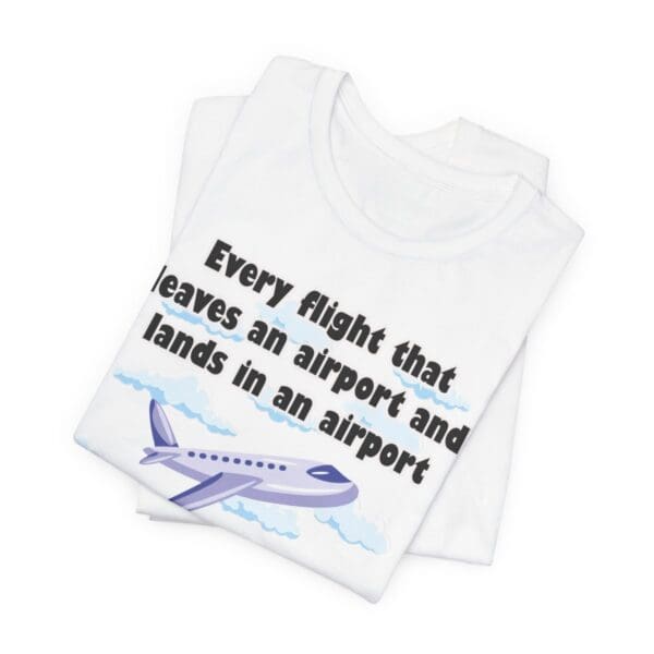 Every Flight Unisex Jersey Short Sleeve Tee - Image 35