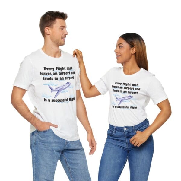 Every Flight Unisex Jersey Short Sleeve Tee - Image 54