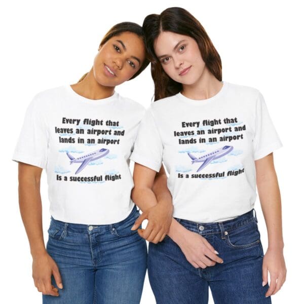 Every Flight Unisex Jersey Short Sleeve Tee - Image 55