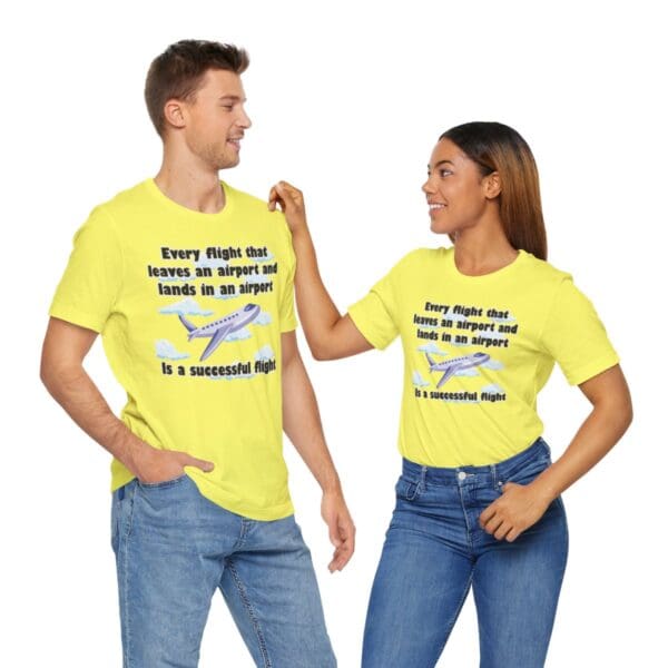 Every Flight Unisex Jersey Short Sleeve Tee - Image 228