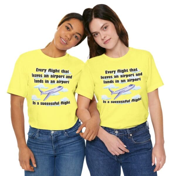 Every Flight Unisex Jersey Short Sleeve Tee - Image 229