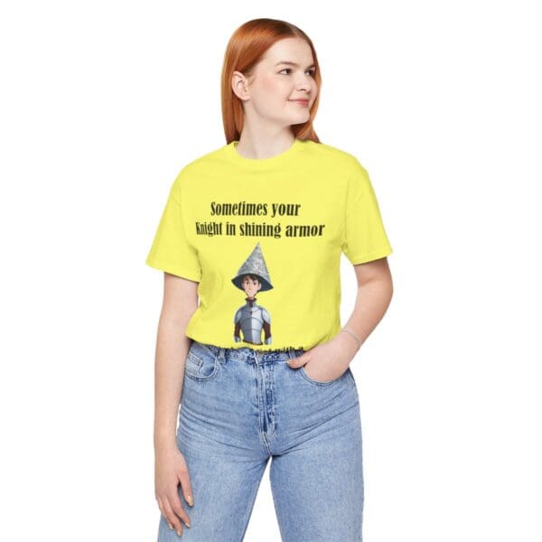 Knight in Shining Armor Unisex Jersey Short Sleeve Tee - Image 280