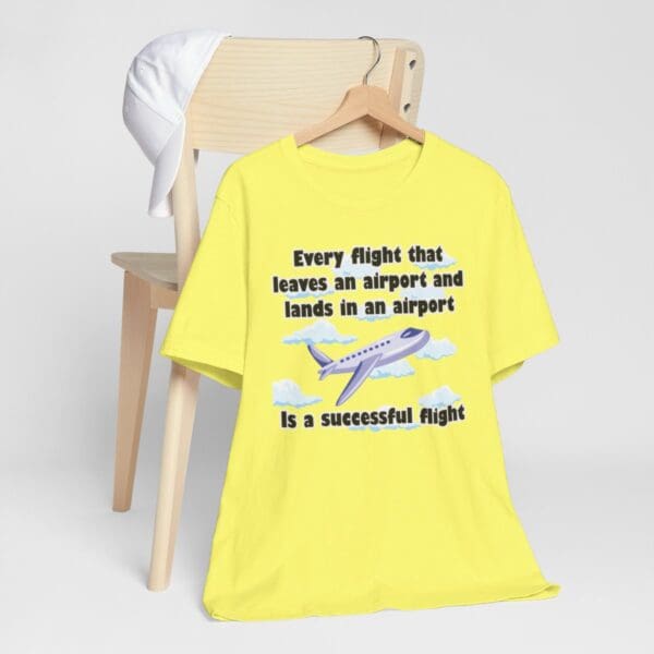 Every Flight Unisex Jersey Short Sleeve Tee - Image 204