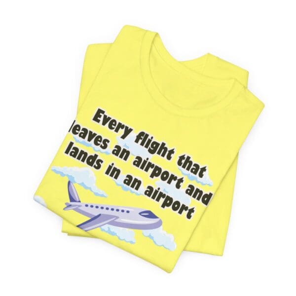 Every Flight Unisex Jersey Short Sleeve Tee - Image 209