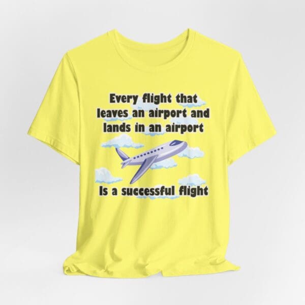 Every Flight Unisex Jersey Short Sleeve Tee - Image 210