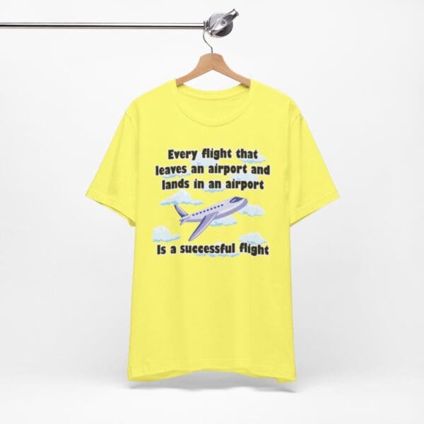 Every Flight Unisex Jersey Short Sleeve Tee - Image 211