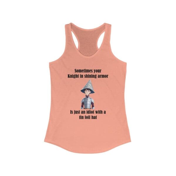 Knight in Shining Armor Women's Ideal Racerback Tank