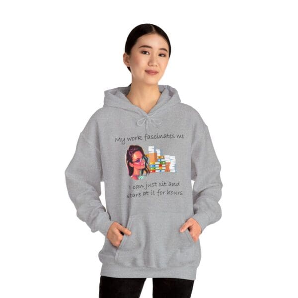 My Work Fascinates Me Unisex Heavy Blend™ Hooded Sweatshirt - Image 19