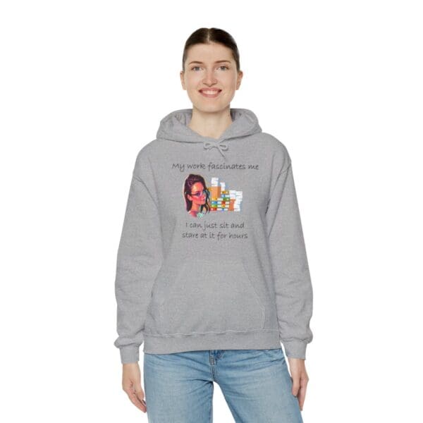 My Work Fascinates Me Unisex Heavy Blend™ Hooded Sweatshirt - Image 21