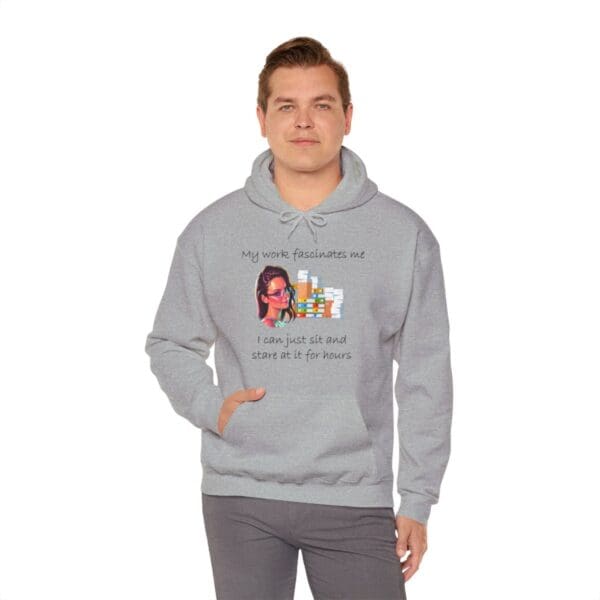 My Work Fascinates Me Unisex Heavy Blend™ Hooded Sweatshirt - Image 22