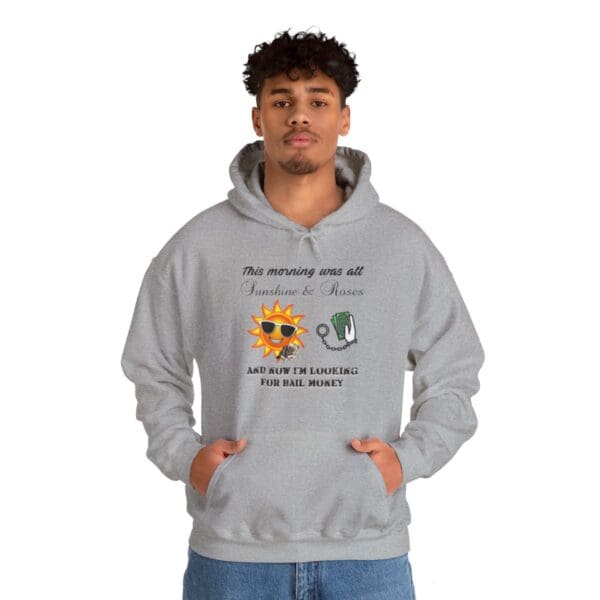 Sunshine and Roses Unisex Heavy Blend™ Hooded Sweatshirt - Image 20