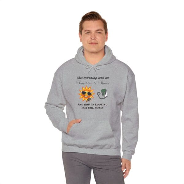 Sunshine and Roses Unisex Heavy Blend™ Hooded Sweatshirt - Image 22