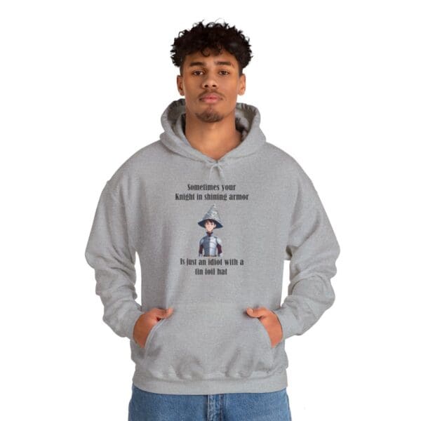 Knight in Shining Armor Unisex Heavy Blend™ Hooded Sweatshirt - Image 7