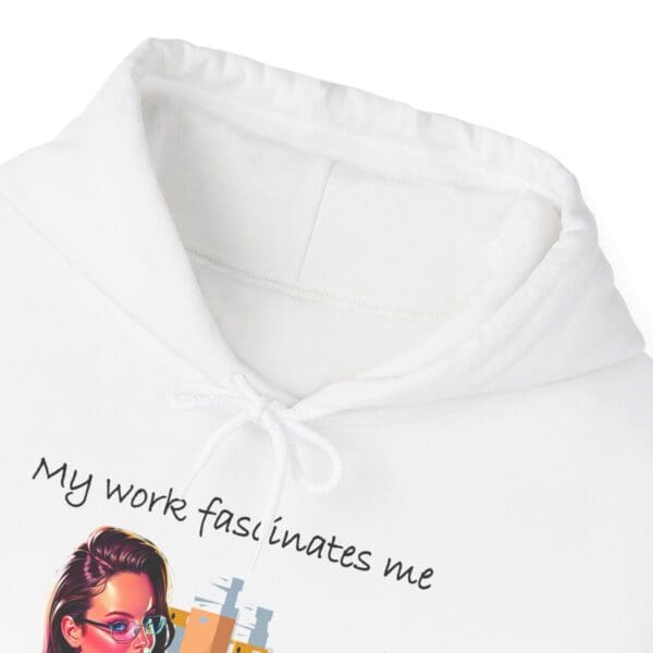 My Work Fascinates Me Unisex Heavy Blend™ Hooded Sweatshirt - Image 5