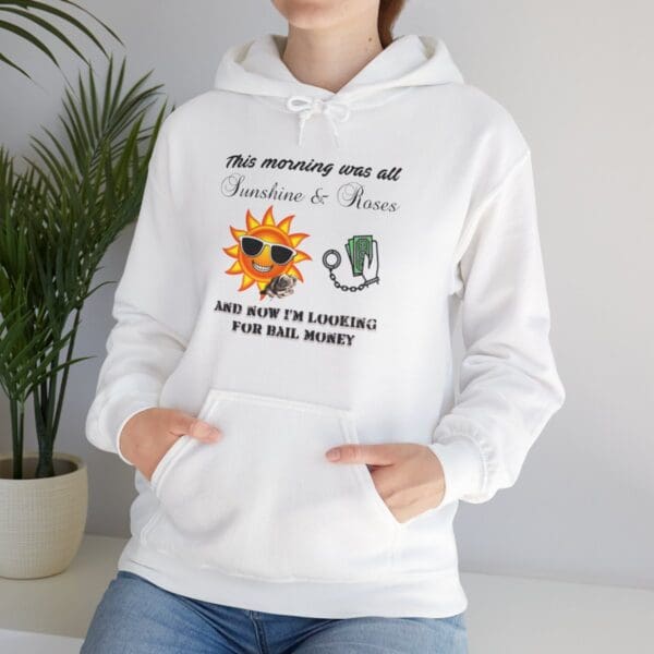 Sunshine and Roses Unisex Heavy Blend™ Hooded Sweatshirt - Image 13