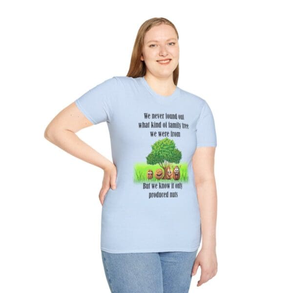 Family Tree Unisex Softstyle T-Shirt - Image 138