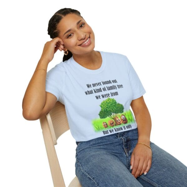 Family Tree Unisex Softstyle T-Shirt - Image 142