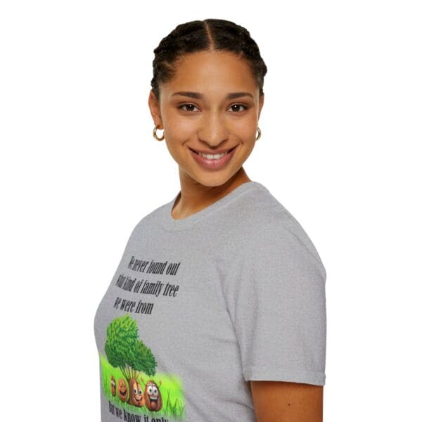 Family Tree Unisex Softstyle T-Shirt - Image 45