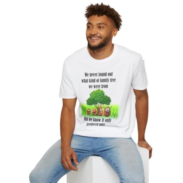 Family Tree Unisex Softstyle T-Shirt - Image 24