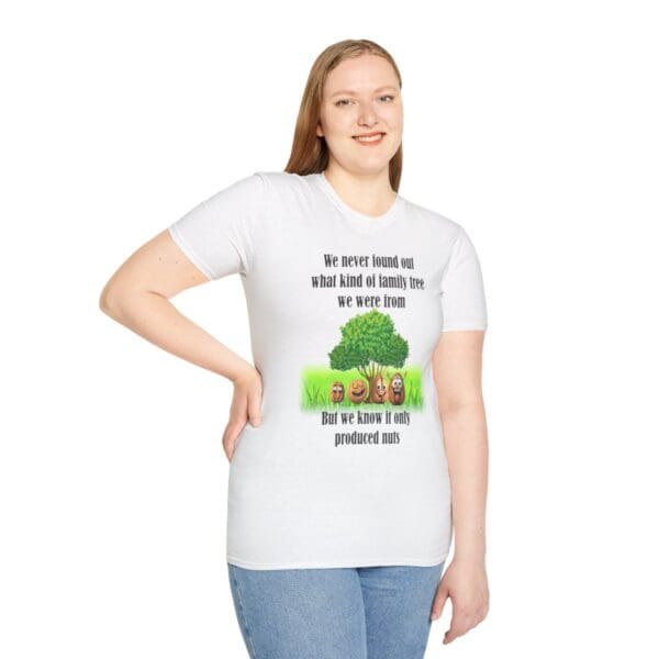 Family Tree Unisex Softstyle T-Shirt - Image 18