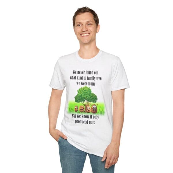 Family Tree Unisex Softstyle T-Shirt - Image 13