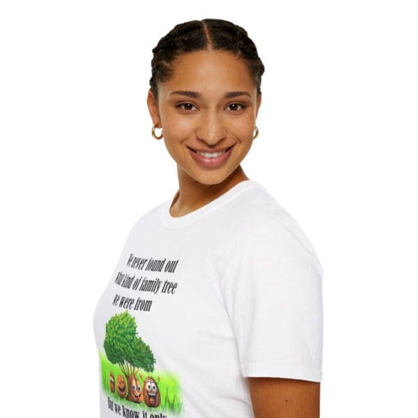 Family Tree Unisex Softstyle T-Shirt - Image 21