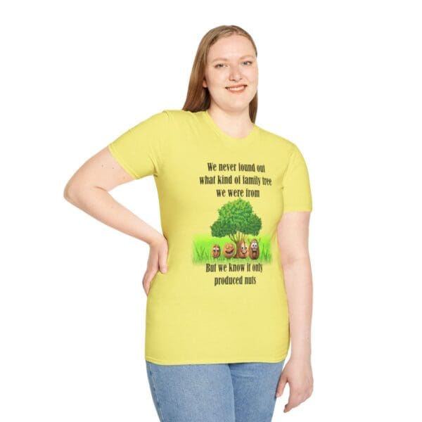 Family Tree Unisex Softstyle T-Shirt - Image 66