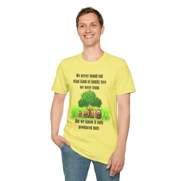 Family Tree Unisex Softstyle T-Shirt - Image 61