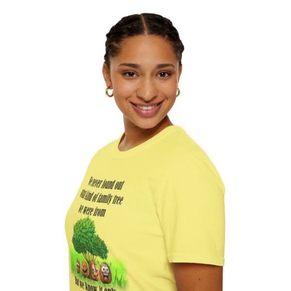 Family Tree Unisex Softstyle T-Shirt - Image 69