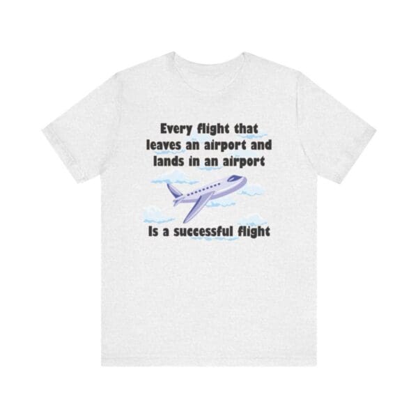 Every Flight Unisex Jersey Short Sleeve Tee - Image 60