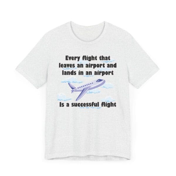 Every Flight Unisex Jersey Short Sleeve Tee - Image 62