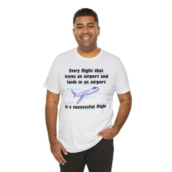 Every Flight Unisex Jersey Short Sleeve Tee - Image 74