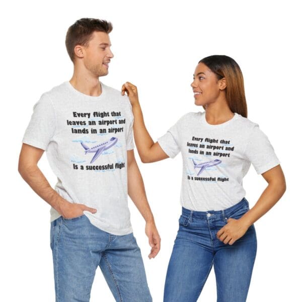 Every Flight Unisex Jersey Short Sleeve Tee - Image 83