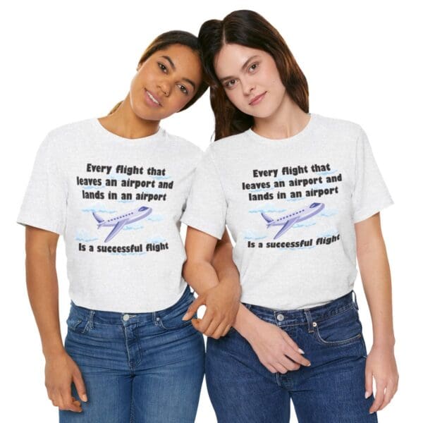 Every Flight Unisex Jersey Short Sleeve Tee - Image 84