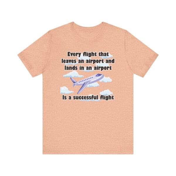 Every Flight Unisex Jersey Short Sleeve Tee - Image 147