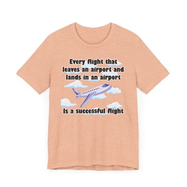 Every Flight Unisex Jersey Short Sleeve Tee - Image 149