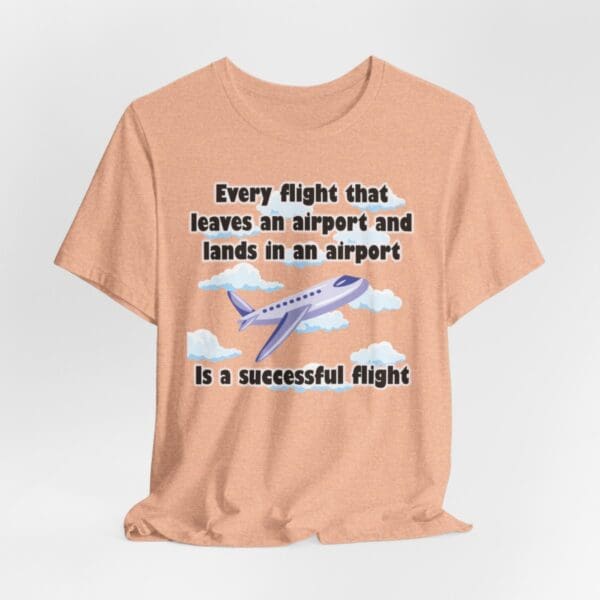 Every Flight Unisex Jersey Short Sleeve Tee - Image 152