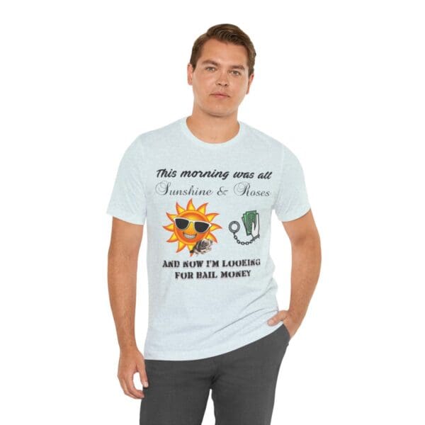 Sunshine and Roses Unisex Jersey Short Sleeve Tee - Image 304