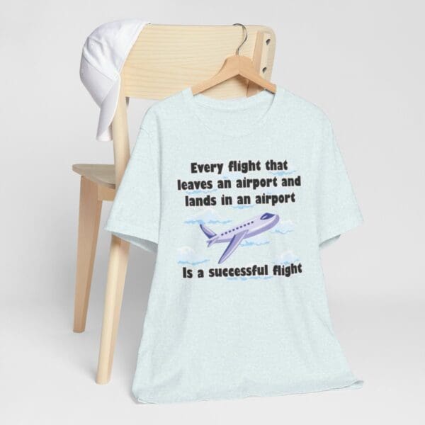 Every Flight Unisex Jersey Short Sleeve Tee - Image 233