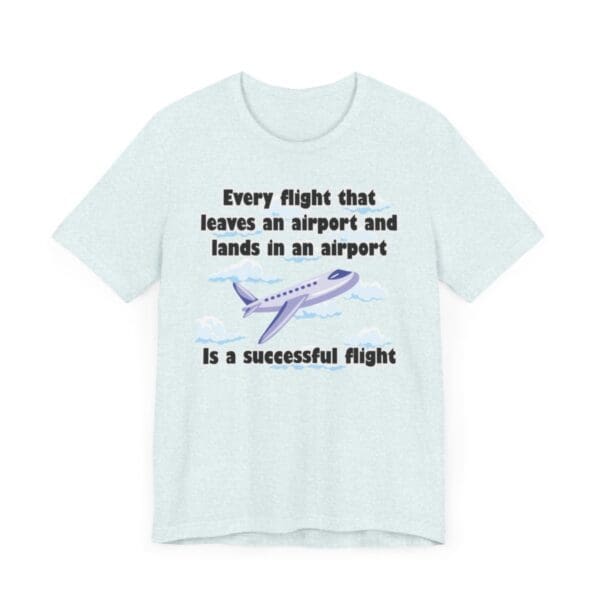 Every Flight Unisex Jersey Short Sleeve Tee - Image 236