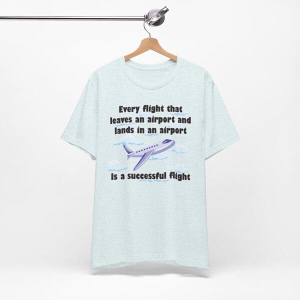 Every Flight Unisex Jersey Short Sleeve Tee - Image 240