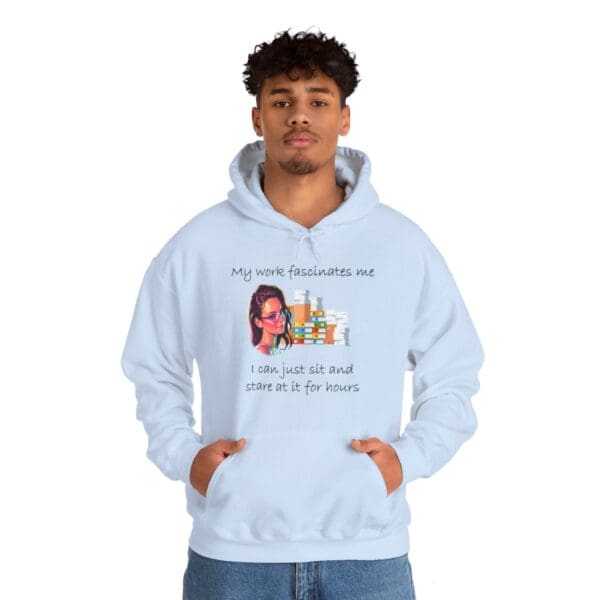 My Work Fascinates Me Unisex Heavy Blend™ Hooded Sweatshirt - Image 33