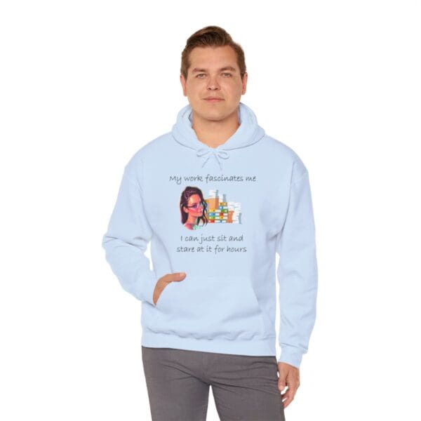 My Work Fascinates Me Unisex Heavy Blend™ Hooded Sweatshirt - Image 35