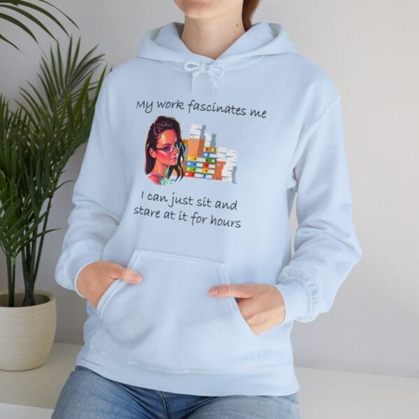 My Work Fascinates Me Unisex Heavy Blend™ Hooded Sweatshirt - Image 39