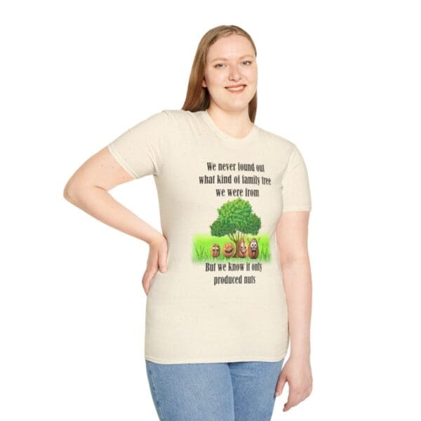 Family Tree Unisex Softstyle T-Shirt - Image 54