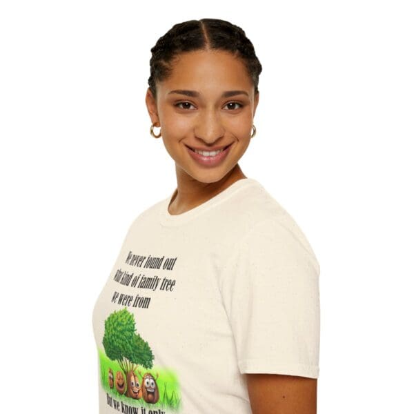 Family Tree Unisex Softstyle T-Shirt - Image 57