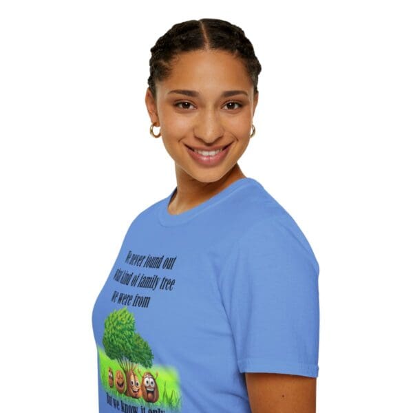 Family Tree Unisex Softstyle T-Shirt - Image 153