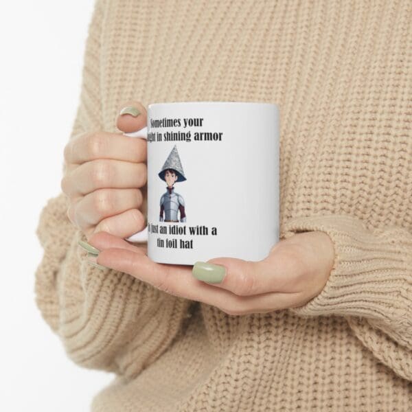 Sometimes Your Knight Ceramic Mug, 11oz - Image 11