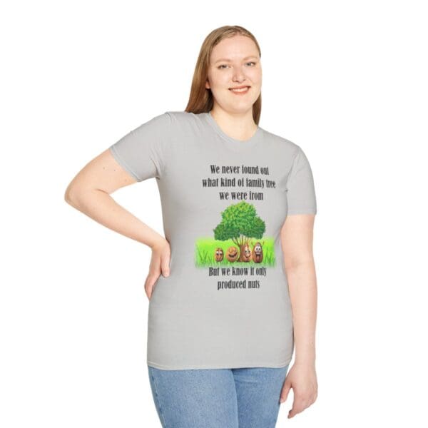 Family Tree Unisex Softstyle T-Shirt - Image 30