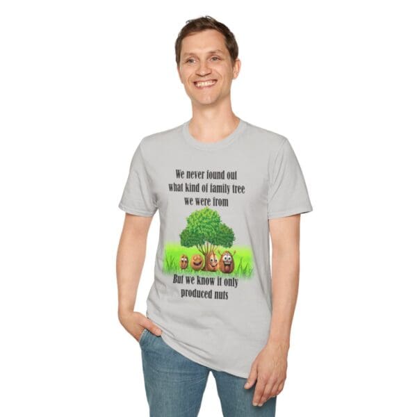 Family Tree Unisex Softstyle T-Shirt - Image 25